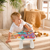 Multifunctional Baby Learning Table Activity Desk Bead Maze Piano Early Education Baby Musical Toys for Toddler With Music