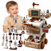 47Pcs Kids Doctor Kit Medical Cart Toy