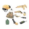 Kids Pretend Play Plastic Army Guns Creative Simulation Equipment Interactive Education Boys Role Play Military Toys for Kids
