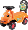 Kids Ride on Sliding Car Cartoon Toy Car with Steering Wheel & Backrest 4 Wheels Baby Walker Balance Car for Toddlers