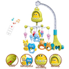  Educational Musical Sensory Learning Toddler Toys Cartoon Animal Design Remote Control Rotating Baby Crib Hanging Toys