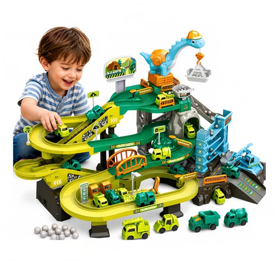 IZH5284723 Dinosaur Track Toy Car 