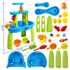 Summer Toys 3-Tier Kids Water Play Table with Rain Shower for Toddlers Boys Girls