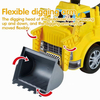 Children Baby Walker Slide Car Six Wheels Sliding Engineering Kids Plastic Truck Ride on Toy