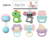 Boilable Baby Bell Rattles Set,7 PCS