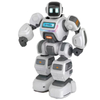 Smart AI STEM Rechargeable Programmable Educational Plastic RC Robot Toy for Kids with Remote Control