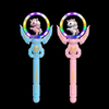 360° Rotating Light up Musical Flashing Stick,Cute Cartoon LED Magic Wand Toy Dual Switch Flashing Toy for Kids