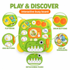 Montessori Busy House Other Educational Toys Dinosaur Piano Puzzle Game Baby Sensory Busy Board Toys for Toddler