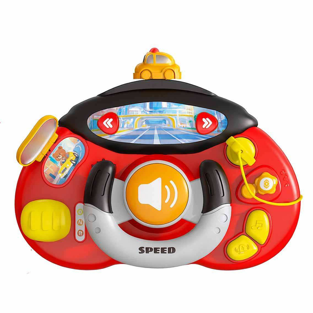 Baby Educational Toys Steering Wheel Toy ,Wholesale Customed Plastic Baby Toys for Kids