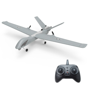 TOYSBASE Z51 Predator RC Airplane, 2.4G 2CH Remote Control DIY Fixed Wing Plane, Foam Glider Aircraft Toy, Easy to Assemble & Fly for Beginners Kids Boys, Outdoor Flying Gift