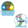 Educational Electronic Piano Cartoon Animal Keyboard Music Light Baby Plastic Toy for Preschool