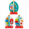 Montessori Space Rocket Music Gears Plastic Busy Board for Baby Toddler Learning Development