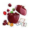 Custom Learning Toys Early Education Intelligent Card Geometric Shape Color Matching Puzzle Math Game for Child with Storage