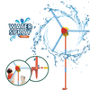 Windmill Sprinkler Toy Beach Games Water Outdoor Kids Play Fun Summer Beach 360° Rotating Spray Sprinkler Toy