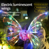 Beautiful Colorful Glowing Electric Butterfly Wings Light-Up Toys for Girls