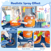 Pretend Play Preschool Toys,Mini Kitchen Set Plastic Multi-Functional Cooking Assistant Toys for Kids