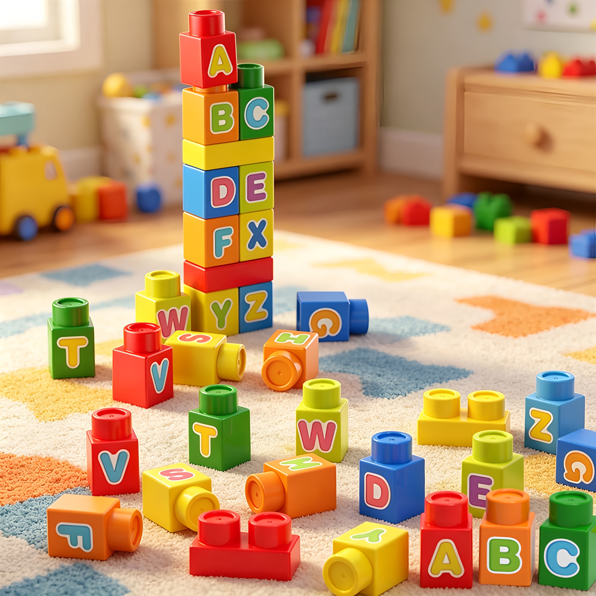 30 Pieces Educational STEM Building Blocks