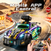 2.4G Remote Control Drift RC Car with WiFi Camera Beautiful Car Body Printing Remote Control WiFi Camera RC Truck