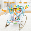 2 in 1 Cute Pattern Electric Music Toys Newborn Vibrating Baby Sleep Recliner Rocking Chair for Baby