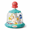 Press Rotate Toy Ring Toss Game Kids Bouncing Ball Pressing Carousel 3 in 1 Montessori Baby Educational Toys 1-3 Years