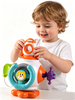 6-in-1 Busy Board Rocket Montessori Baby Toy Activity Center for Toddlers Fine Motor Skills Educational Learning Interactive Gift