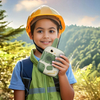 Interphone Kids Long Range 300M Walkie Talkie Toys with Portable Handheld