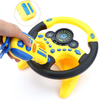 Educational Games Electric 360 Degrees Rotation Simulation Car Driving With Key of Light Music Baby Steering Wheel Toys