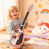 2026 Wholesale Children Toys Electric Guitar Toy Learning Educational Gifts Musical Cartoon Multifunctional Pink Toy Guitar