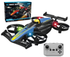 2 in 1 Remote Control Drone & Drift Car Flying Toy, RC Stunt Car Flying Aircraft Drift Car Toys for Kids & Adult
