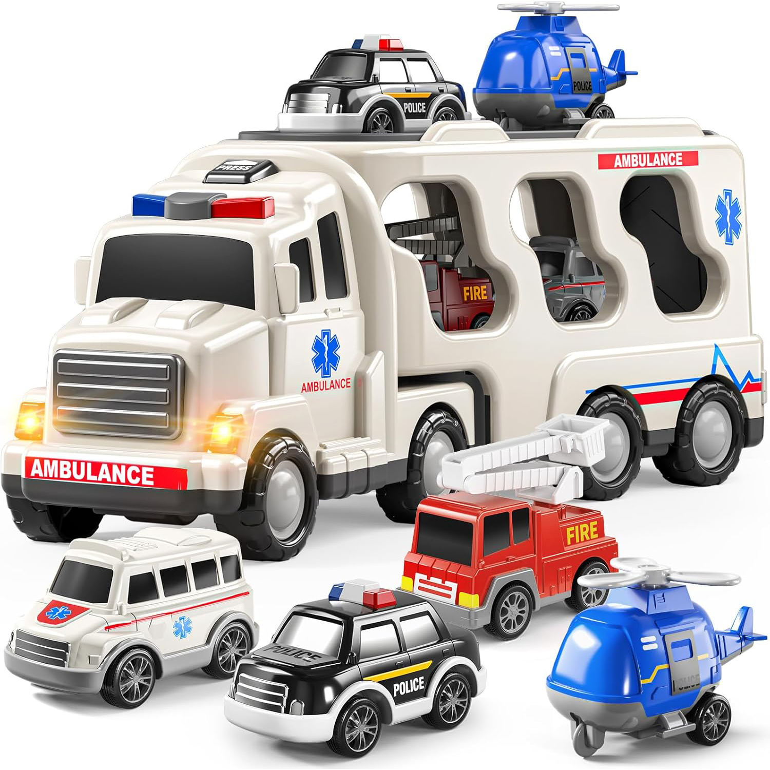 Police Toys & Fire Rescue Sets