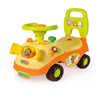 Kids Ride on Car with Music & BB Whistle Steering Wheel | Cartoon Animal Dolphin Design Baby Sliding Walker Toy Car