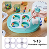 Kids Learning Materials Early Education Toy Clip Beads Chopsticks Kids Educational Toy Color Matching Kids Board Game