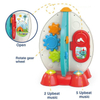 Montessori Space Rocket Music Gears Plastic Busy Board for Baby Toddler Learning Development