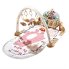 3IN1 Multi-Function Rocking Chair Safety Infant Play Piano Gym Mat Assistant Baby Sleeping Chair