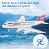 RGH5281531 Rc Plane A380 Mode Rc Plane Easy to Fly Stunt Roll Fixed Wing Plane 3CH EPP Remote Control Glider