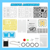 IZH5285886 12 in 1 DIY Science Educational Experiments Robotic Toys Moon Exploration Ideal STEM Solar Robot Toys