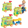 BBH5285962 Multifunctional Baby Ride on Car Bus 3 in 1 Baby Walker