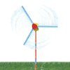 Windmill Sprinkler Toy Beach Games Water Outdoor Kids Play Fun Summer Beach 360° Rotating Spray Sprinkler Toy