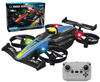 2 in 1 Remote Control Drone & Drift Car Flying Toy, RC Stunt Car Flying Aircraft Drift Car Toys for Kids & Adult
