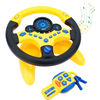 Educational Games Electric 360 Degrees Rotation Simulation Car Driving With Key of Light Music Baby Steering Wheel Toys