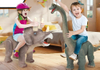 EAH5283202 Kids Giant Dinosaur Model Toy | Ride on Big Dinosaur Toys