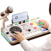 MZH5281610 Portable DJ Player | Early Educational Musical Toys with Light and Microphone 