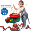Toddler Steering Wheel Simulation Driving Toy with Turn Signals, Horn & Music