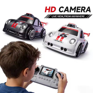 Upgraded Model Four-Wheel Desktop Mini RC Car with Camera Remote & Induction Following Controlled Drift Car