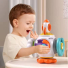 6-in-1 Busy Board Rocket Montessori Baby Toy Activity Center for Toddlers Fine Motor Skills Educational Learning Interactive Gift