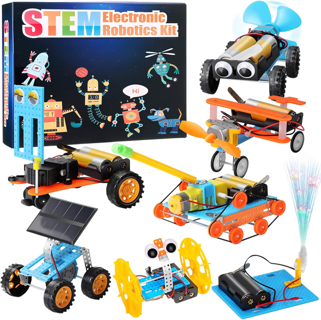 IZH5286239 Robotic Science 6 in 1 DIY STEM Toys for Kids