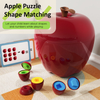 Custom Learning Toys Early Education Intelligent Card Geometric Shape Color Matching Puzzle Math Game for Child with Storage
