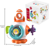 6-in-1 Busy Board Rocket Montessori Baby Toy Activity Center for Toddlers Fine Motor Skills Educational Learning Interactive Gift