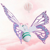 LED Electric Fairy Wings,Moving Butterfly Wings with Lights Music,Princess Dress up for Kids Girls