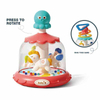 Press Rotate Toy Ring Toss Game Kids Bouncing Ball Pressing Carousel 3 in 1 Montessori Baby Educational Toys 1-3 Years